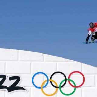Winter olympic snowboarding wallpaper