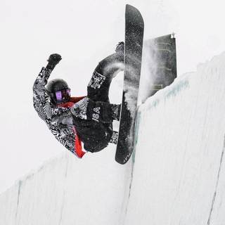 Winter olympic snowboarding wallpaper