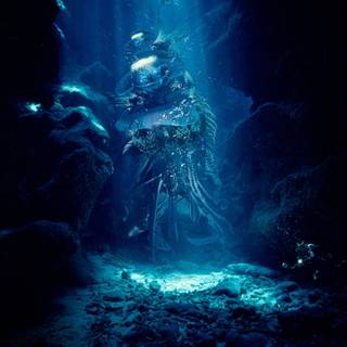 Underwater phone wallpaper