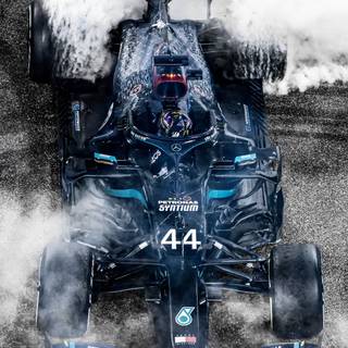 Mercedes F1 phone wallpaper
