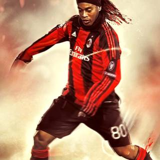 Ronaldinho phone wallpaper