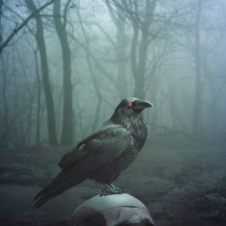 Raven iPhone wallpaper
