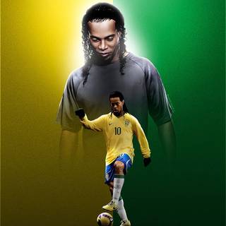 Ronaldinho phone wallpaper