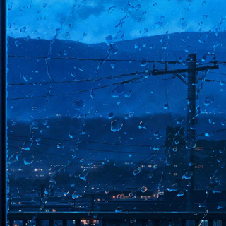 Rainy iPhone wallpaper