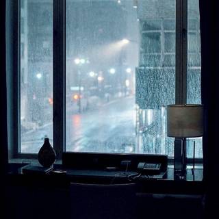 Rainy iPhone wallpaper