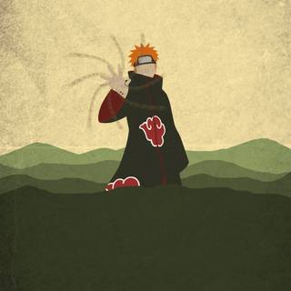 Pain Naruto iPhone wallpaper