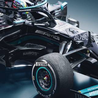 Mercedes F1 phone wallpaper