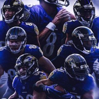 Baltimore Ravens iPhone wallpaper