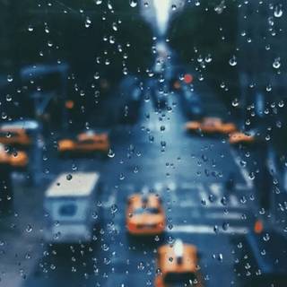 Rainy iPhone wallpaper