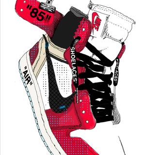 Jordan 1 phone wallpaper