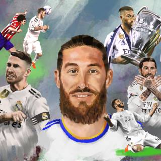 Sergio Ramos PC wallpaper
