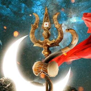 Lord Shiva logo wallpaper