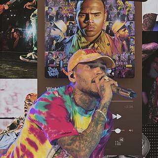 Chris Brown iPhone wallpaper