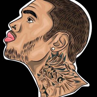 Chris Brown iPhone wallpaper