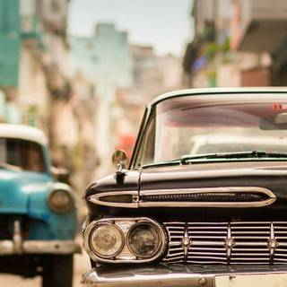 Vintage cars iPhone wallpaper