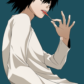 L Death Note phone wallpaper