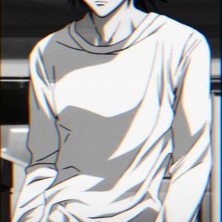 L Death Note phone wallpaper
