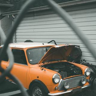Vintage cars phone wallpaper