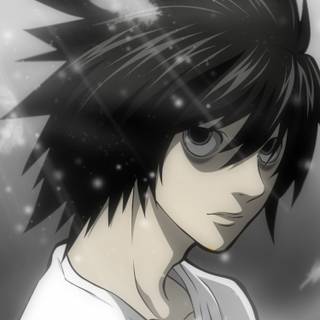 L Death Note phone wallpaper