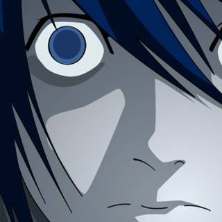 L Death Note phone wallpaper