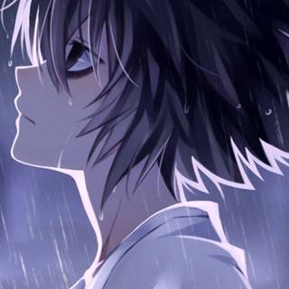 L Death Note phone wallpaper
