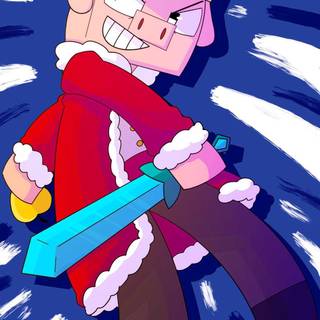 Technoblade phone wallpaper