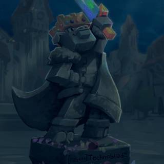 Technoblade phone wallpaper