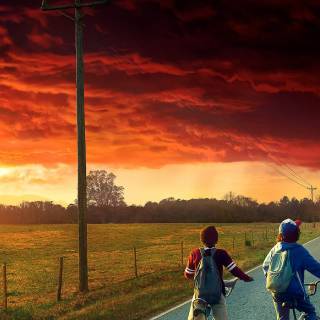 iPhone Stranger Things wallpaper