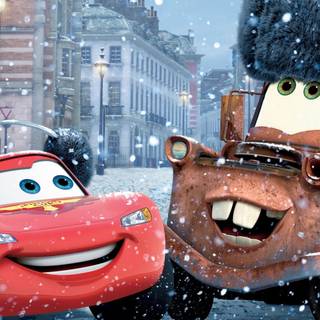 Pixar winter wallpaper