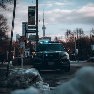 Police 4k iPhone wallpaper