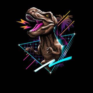 Dinosaur iPhone wallpaper