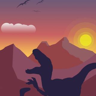 Dinosaur iPhone wallpaper
