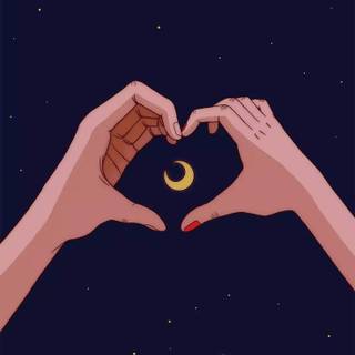 Anime love phone wallpaper