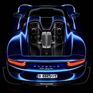 Porsche 918 iPhone wallpaper