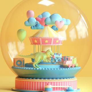 Dinosaur iPhone wallpaper