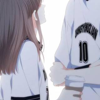 Anime love phone wallpaper