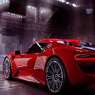 Porsche 918 iPhone wallpaper