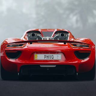 Porsche 918 iPhone wallpaper