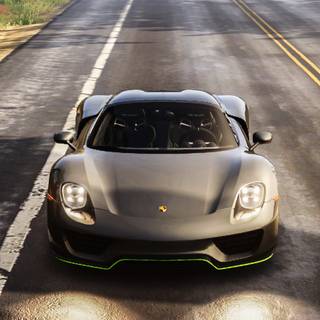 Porsche 918 iPhone wallpaper