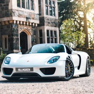 Porsche 918 iPhone wallpaper