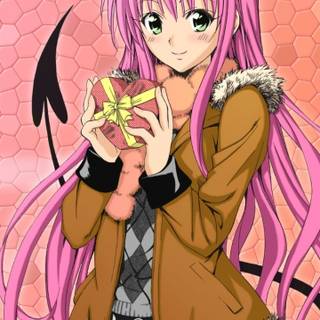 Anime love phone wallpaper