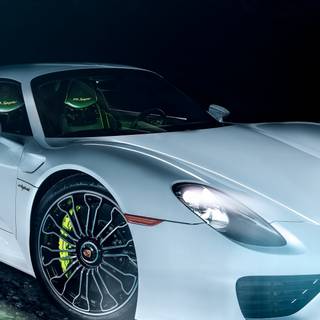 Porsche 918 iPhone wallpaper