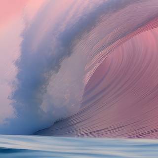 iPhone waves wallpaper