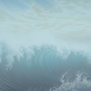 iPhone waves wallpaper