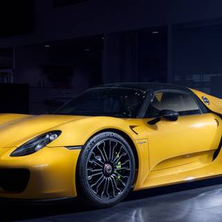 Porsche 918 iPhone wallpaper