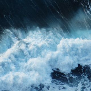 iPhone waves wallpaper