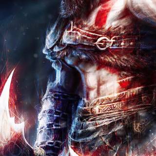 God of War Ragnarok iPhone wallpaper