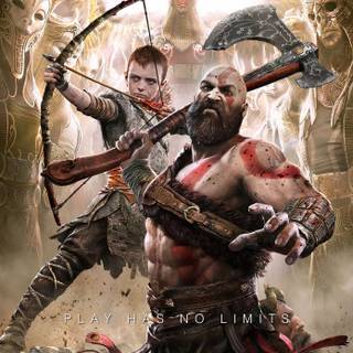 God of War Ragnarok iPhone wallpaper