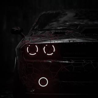 Black cars phone wallpaper