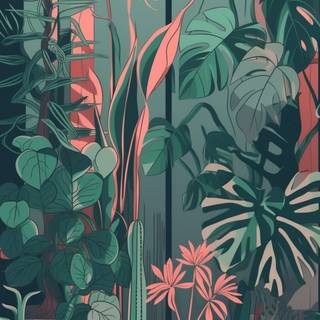 iPhone plant wallpaper